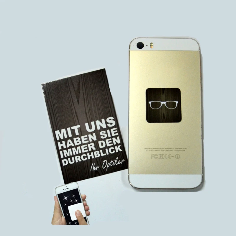 Custom sticky phone screen cleaner