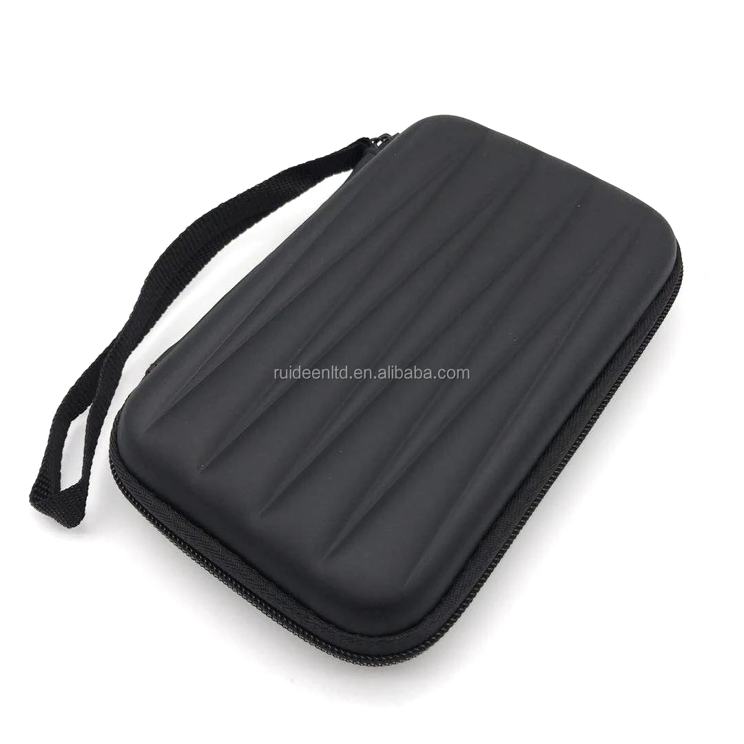 Customize Pattern PU EVA Case (15.7*10.1*3.8cm) Carring Case with Net Pocket Hard Case for Electronics (LY-18)