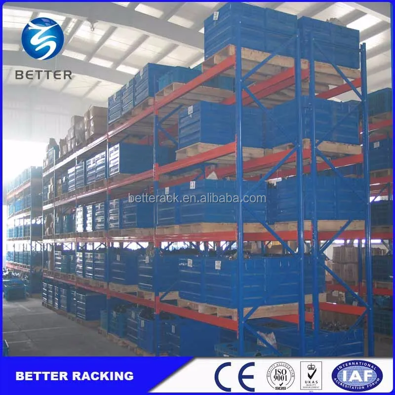  Оцинкованная сверхпрочная металлическая стойка для хранения поддонов