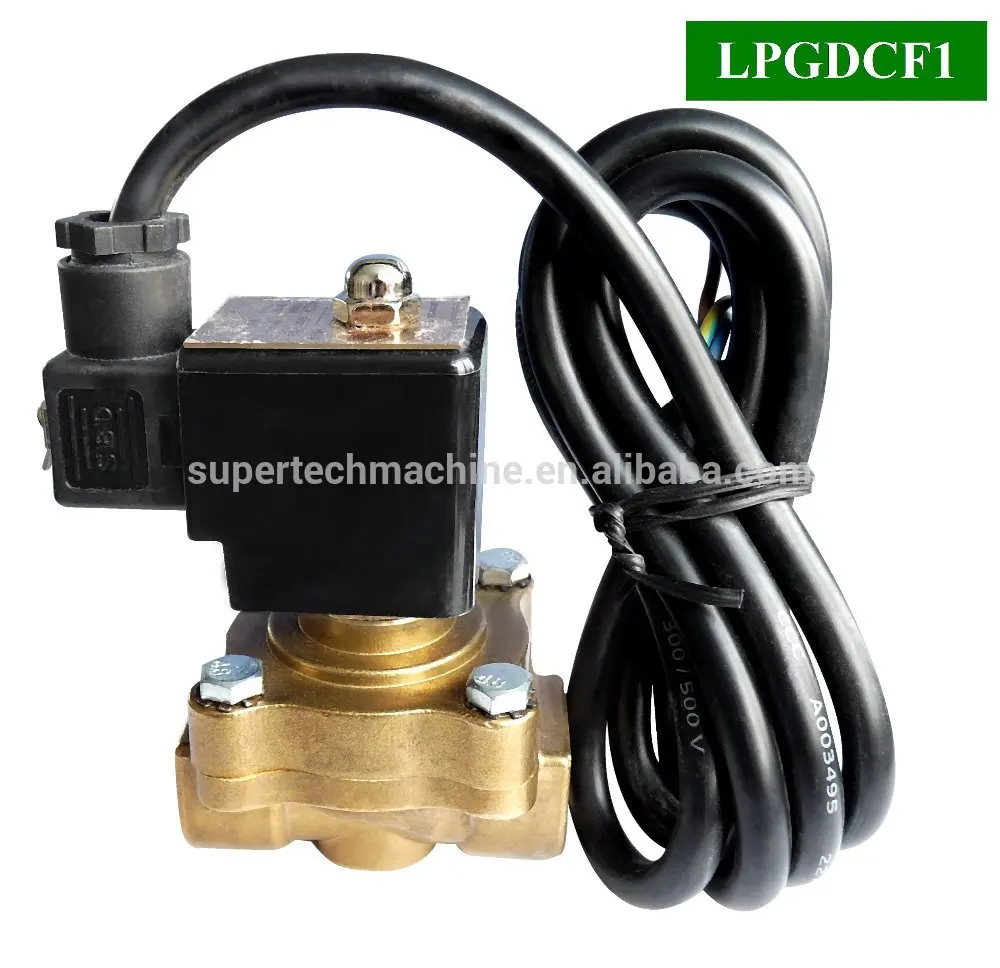 LPG dispenser components AC220V hydraulic solenoid valve for oil