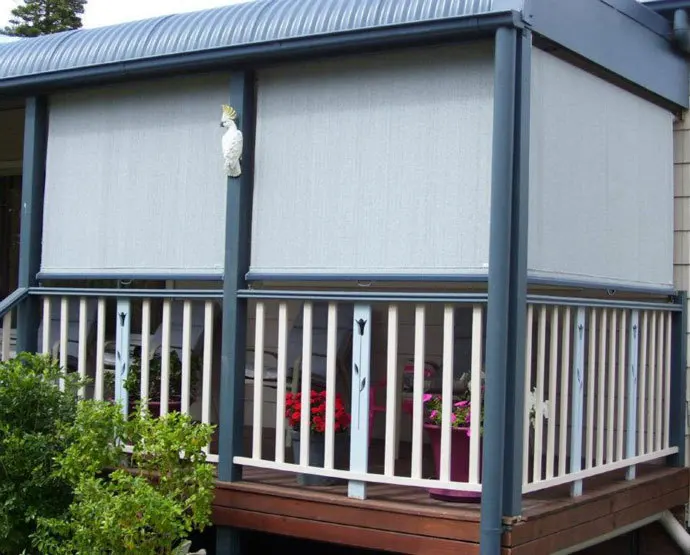 5 Years Warranty Ziptrak Waterproof Roller Blinds with Zip Track System for outdoor