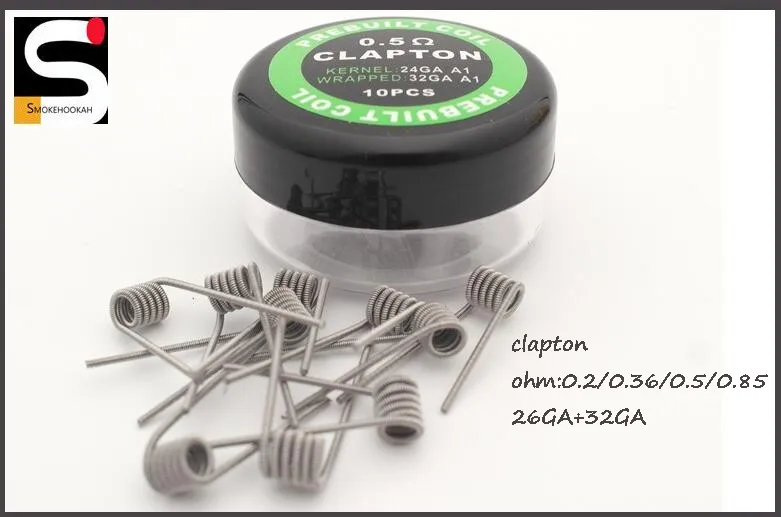 smokehookah vapor coil heat wire heat resistant wire 26GA+32GA