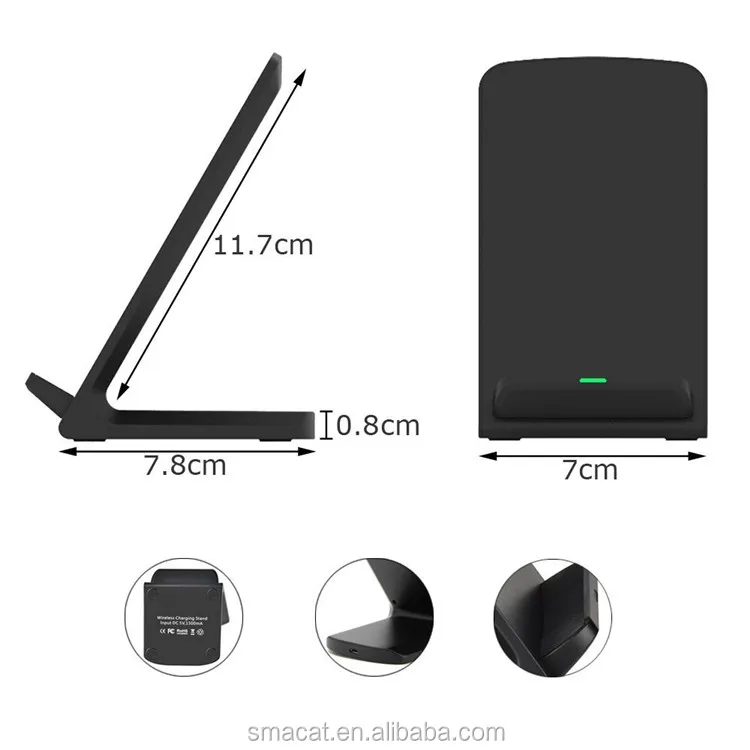Manufacturer Wholesale qi wireless charger lelong Charging Stand Cell phone charger dock For Sansung Galaxy Note5 S8 EDGE PLUS