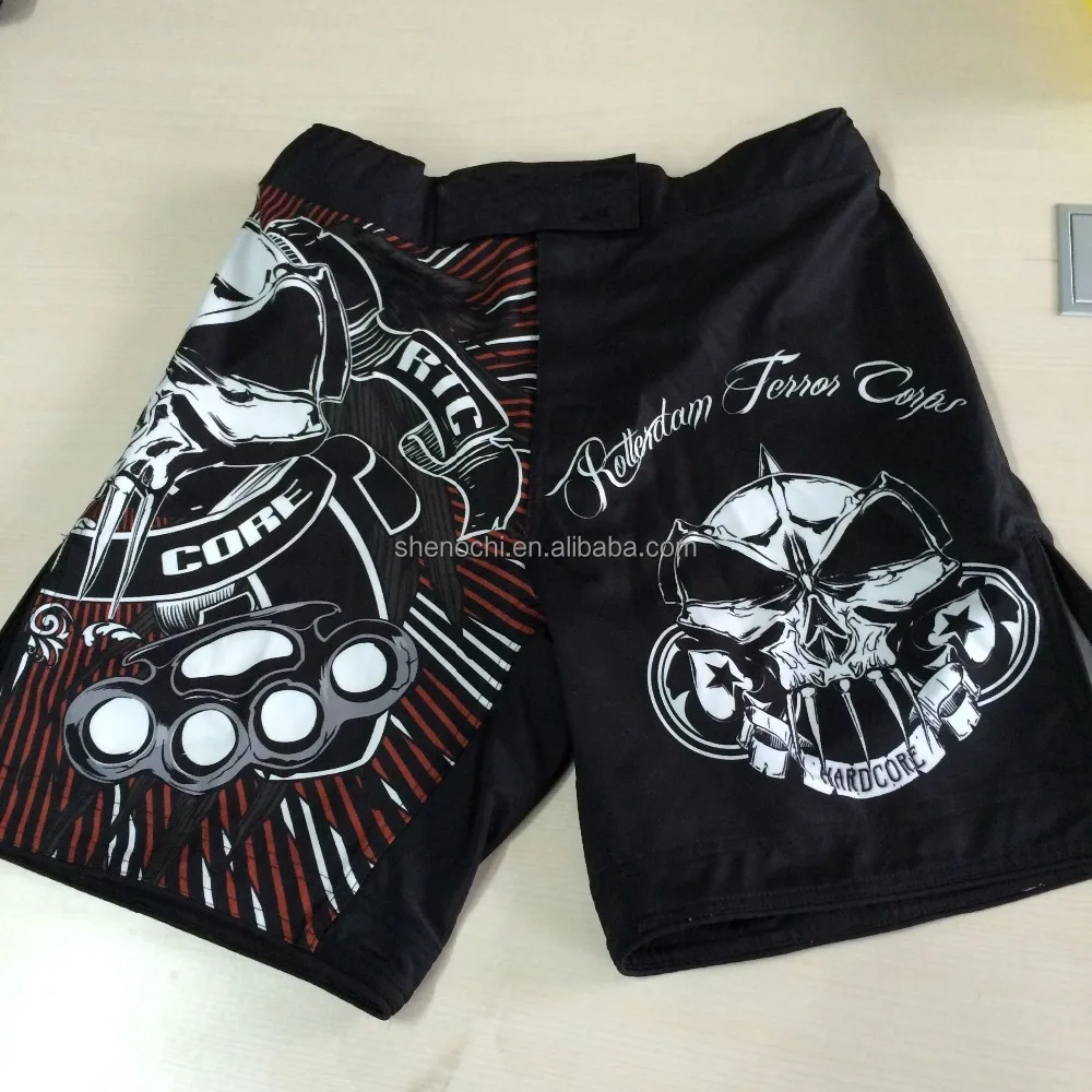 Wholesale Custom MMA Training Clothing UFC Fight Shorts Cage Fighting Grappling Martial Arts Muay Thai Kickboxing