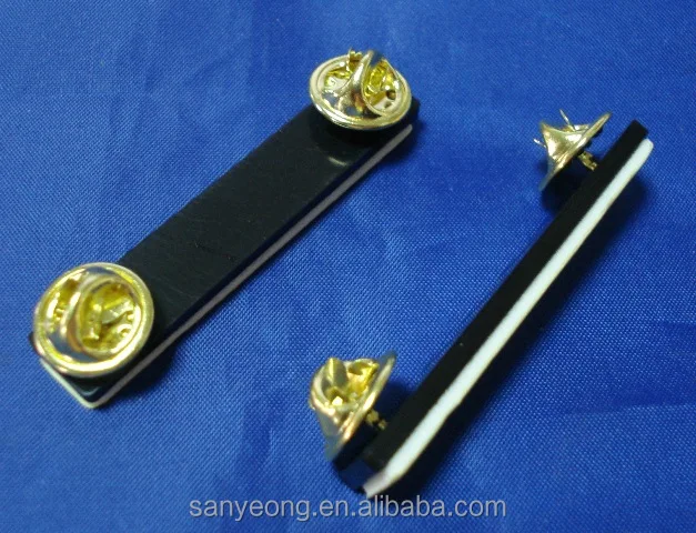 Factory wholesale clips and plastic  pin badge