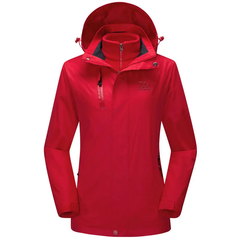 
Custom Women Outdoor Hiking Jackets Waterproof Windbreaker Ski Jackets Women Breathable 