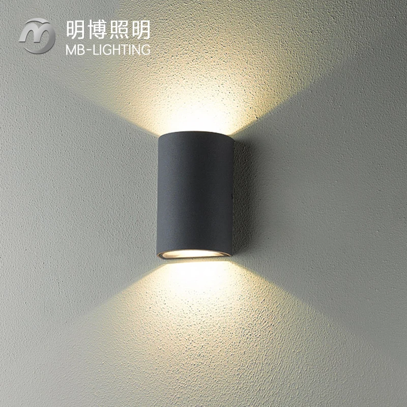 
IP65 Modern Design Outdoor Up and Down Wall Light Aluminum Led Lamp Lighting 