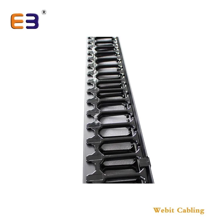 Использование серверной стойки 42U ABS Материал Вертикальный кабельный менеджер