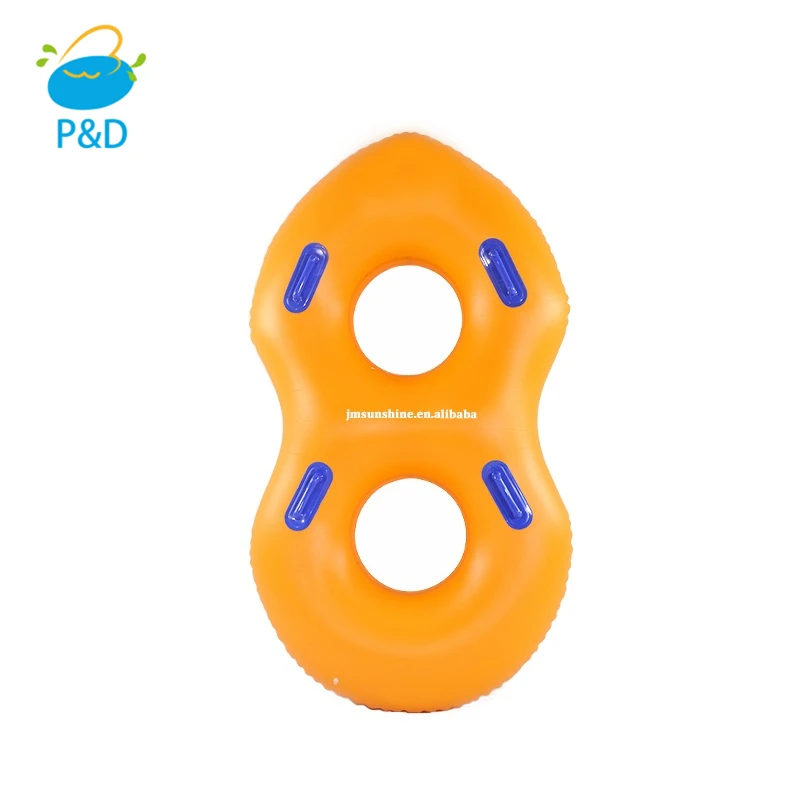 2 person PVC Inflatable Swim Tube Float inflatable Ring floating toys swim ring for water play equipment