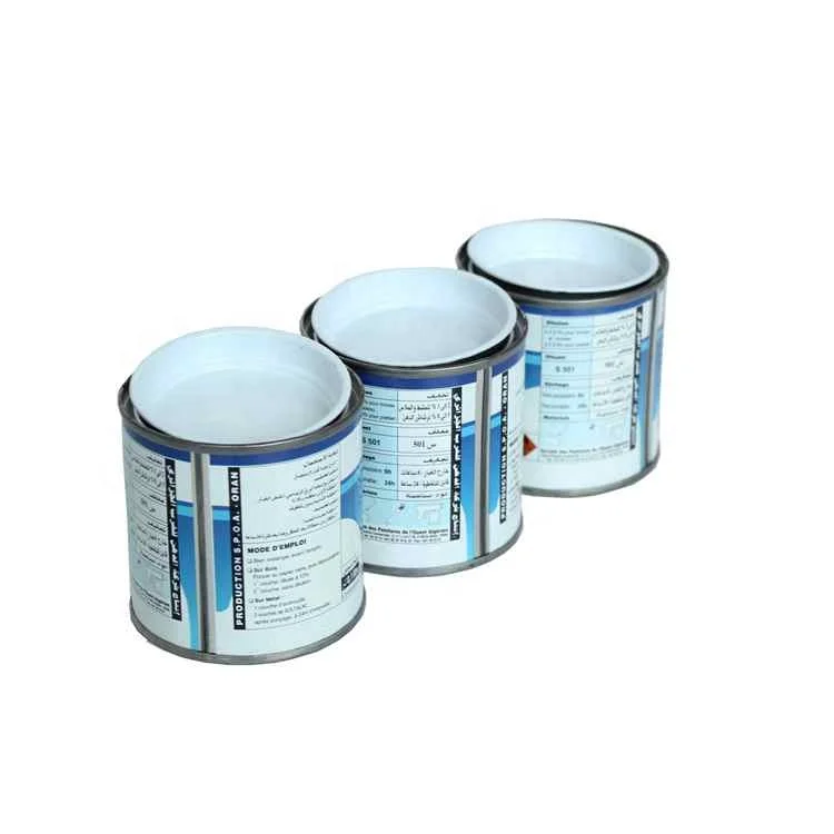 100ml small sealed small metal paint glue adhesive  tin container can for candle