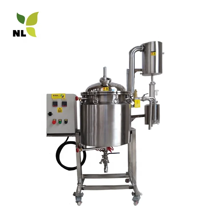 Extractor De Aceite Esencial Industrial / Immortelle Essential Oil Distillation Machine / Industrial Steam Distillation