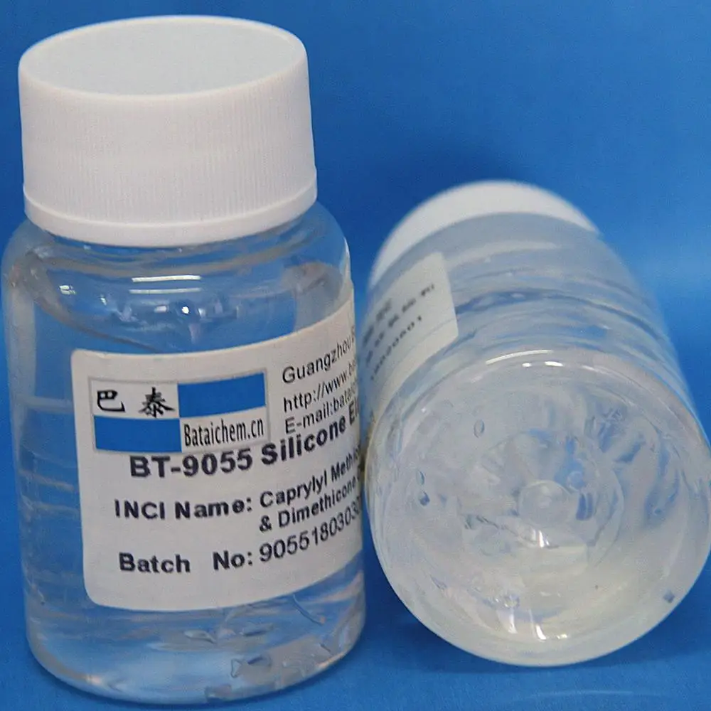 Highly transparent Silicone Elastomer gel Caprylyl Methicone & Cyclopentasiloxane & Dimethicone Crosspolymer