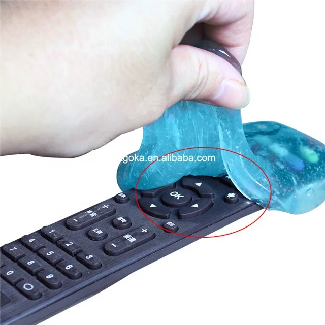 Removable 80g super cleaning slimy gel for keyboard laptop mobile phones remote control