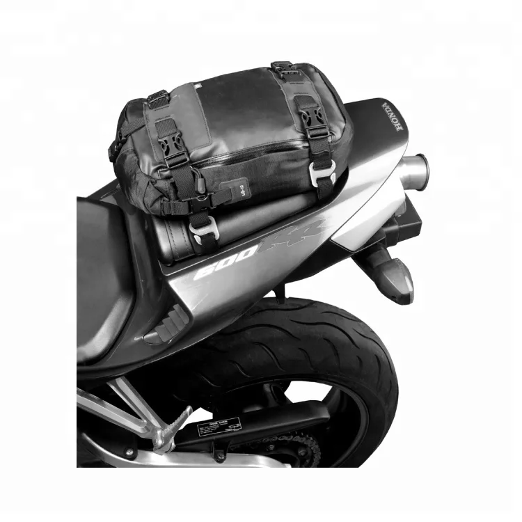 Cheap Wholesale Motorbike Tail Black Waterproof Motorcycle Saddle Bags