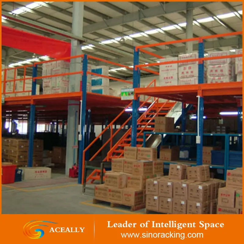 Склад селективного хранения стали паллетные стеллажи