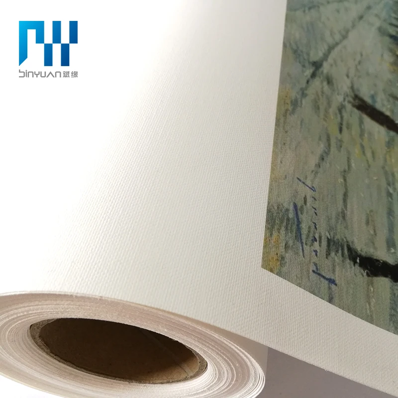 Matte art inkjet printing painting blank canvas 100% cotton canvas