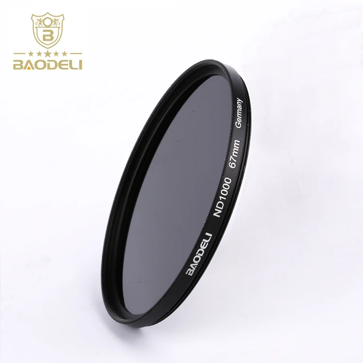 Baodeli 77mm Nd1000 Camera Filter Neutral Density Nd Filter