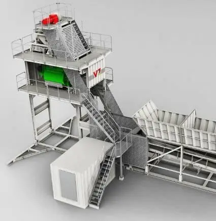 Hot sale Zoomlion HZS90 Concrete Batching Plant price for sale