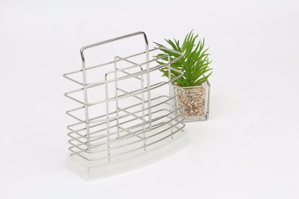 Stainless Steel Knife Fork Spoon Holder Kitchen Chopstick Rack