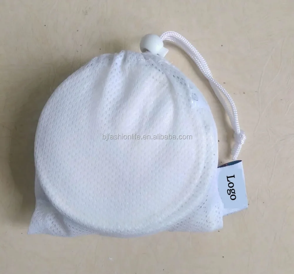 Eco friendly Naughty baby Waterproof absorbent bamboo charcoal cotton cloth mommy breast feeding reusable nursing pads