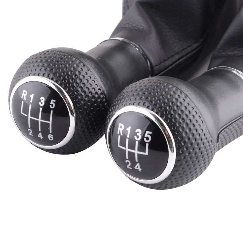 
5 / 6 Speed Car Gear Shift Knob Lever Shifter Gaitor Boot For Volkswagen 