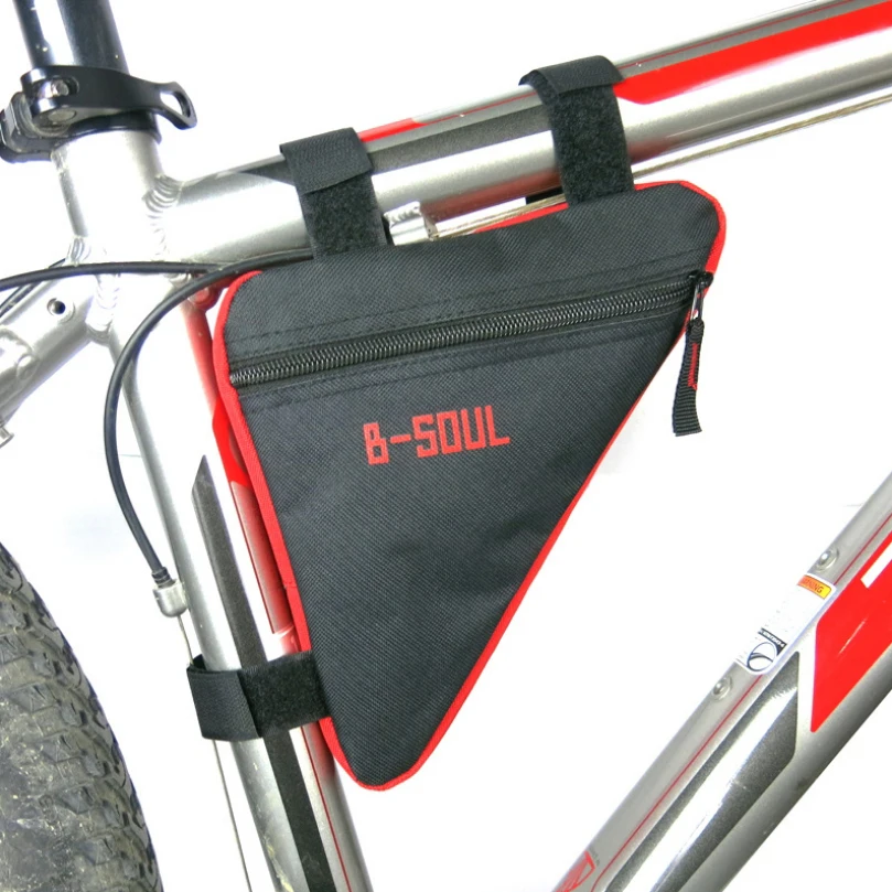 YG-BG01 Bicycle Front Tube Frame Bag Oxford Cloth Bicycle Bag OEM Storage Bag for Bike Bike accessories