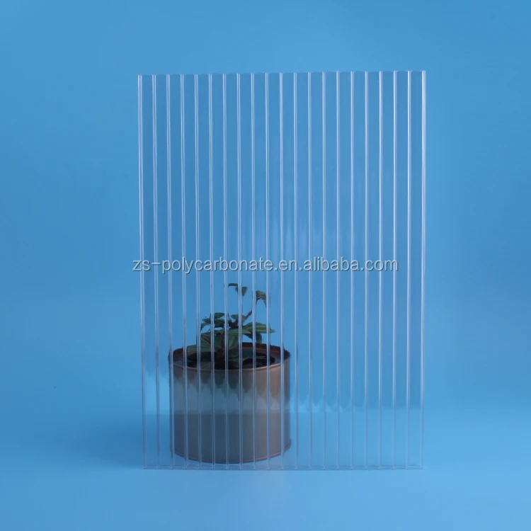 4mm 6mm 8mm 10mm Twin wall polycarbonate panel for greenhouse