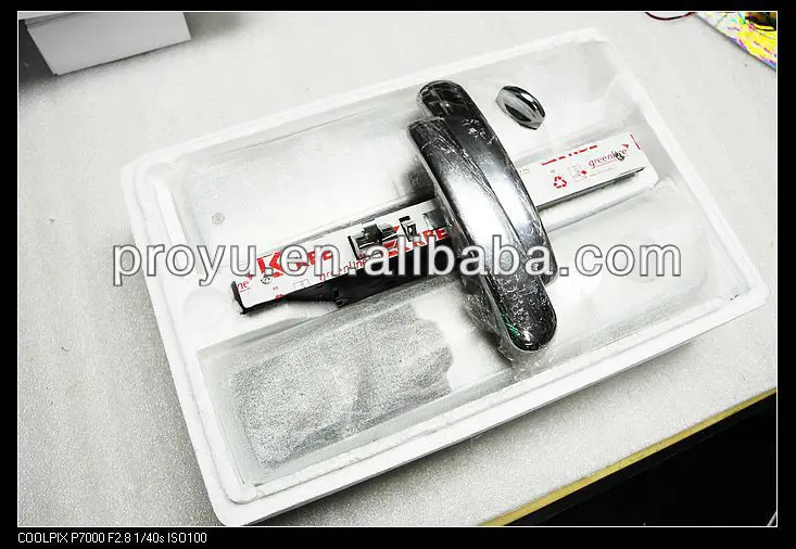 Battery box inside long mortise electronic hotel lock PY-8360