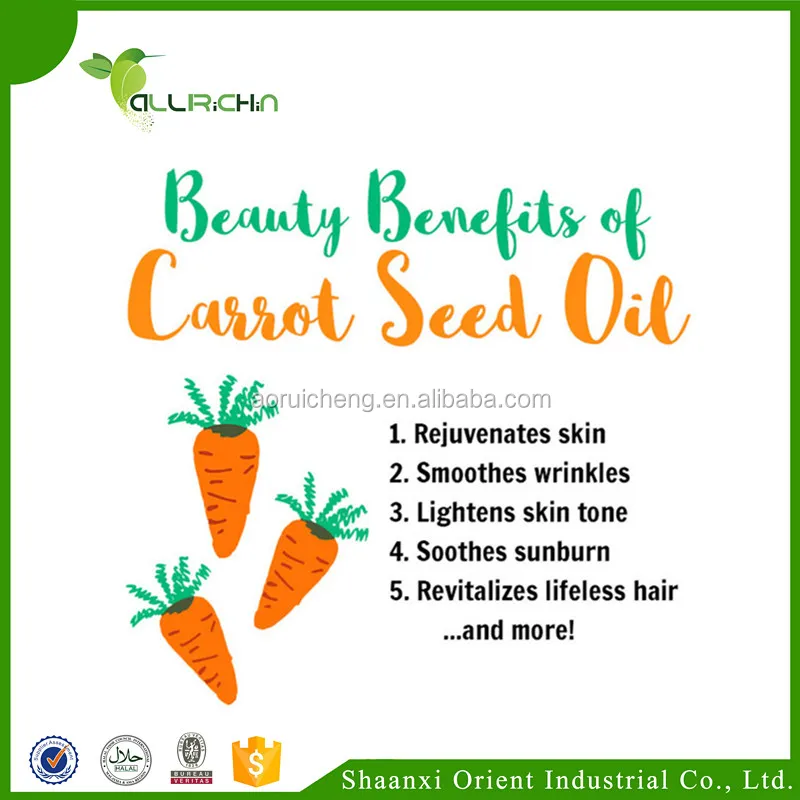 Best Selling Skin Lightening Natural Carrot Seed Oil