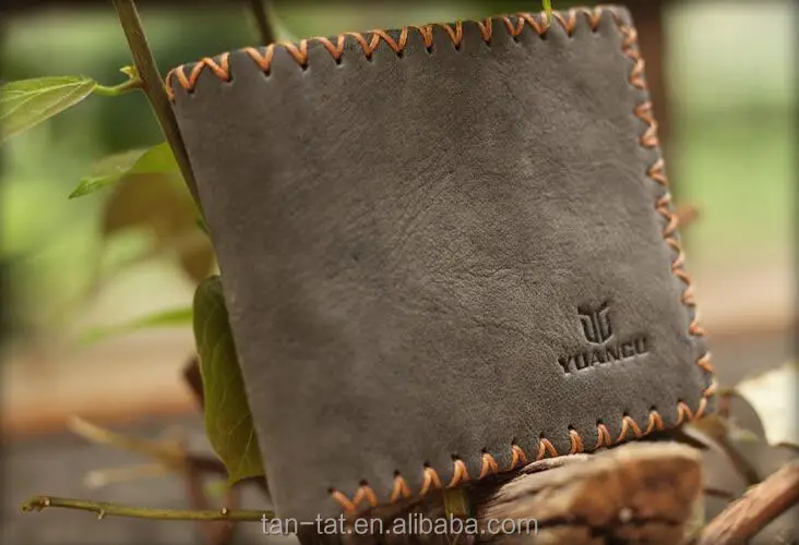 Genuine leather wallets for men by hand made