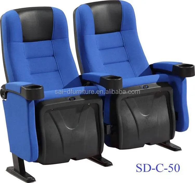 Best Price Movie Room Seats Furniture Folding Cinema Chair For Theater SD-C-50