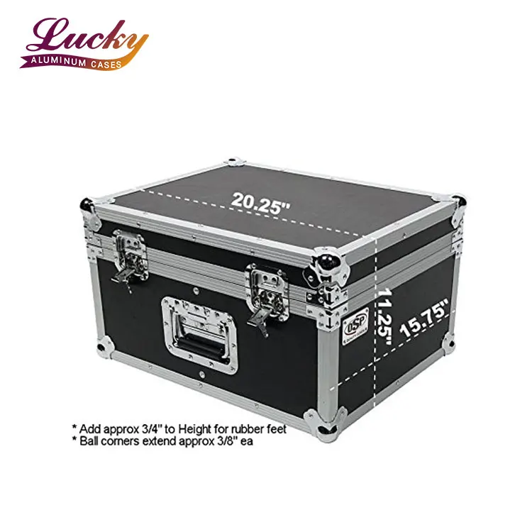 12 Microphone Flight Case Hold 6 or 12 Mics Custom Case for Mics or Extra Cables and Accessories