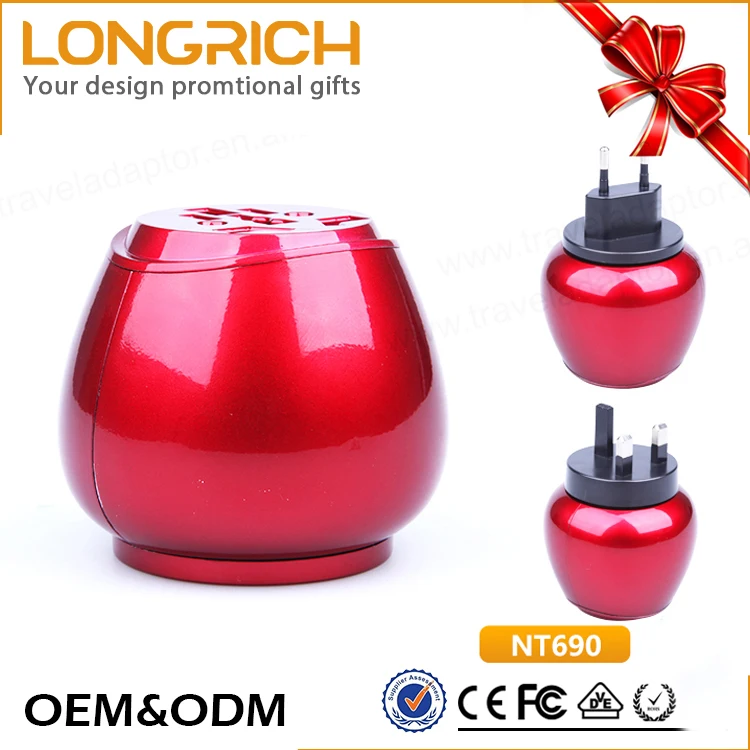High Quality OEM Unique Best Friend Birthday Gifts Universal Travel Adapter (NT690)