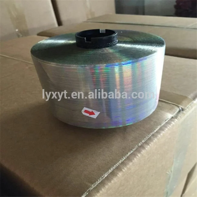 factory price silver line printed cigarette packaging self adhesive tear tape