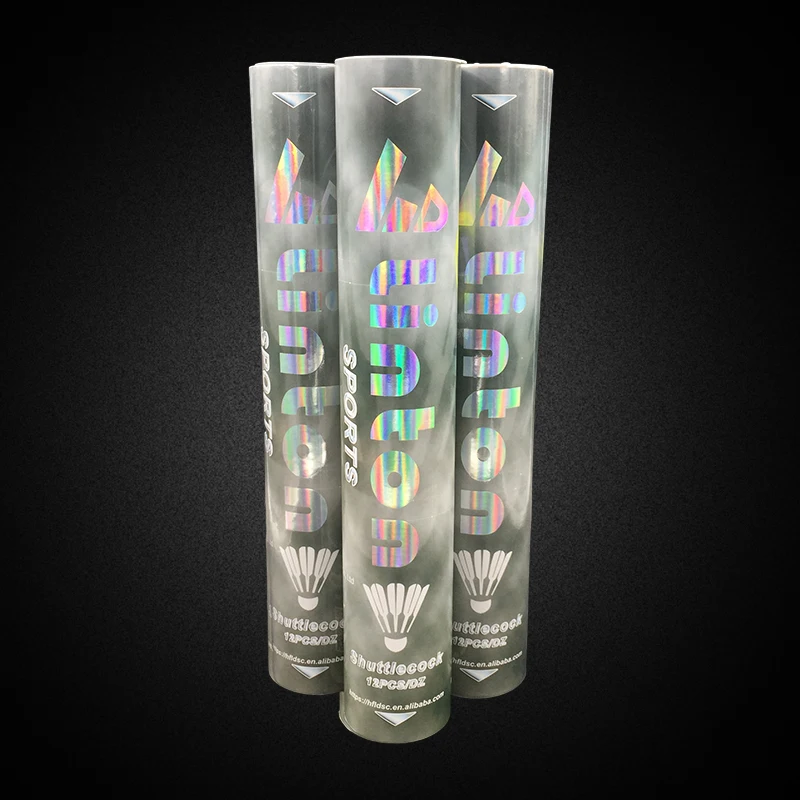 Linton 12 шт. портативные воланы для бадминтона из белого гусиного пера уличных спортивных тренировочных мячей