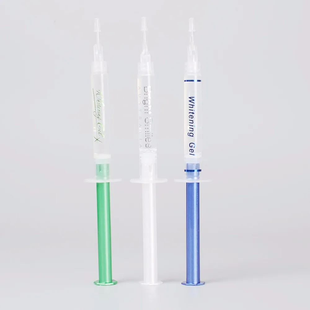 
Teeth Bleaching Gel Syringe - Hydrogen Peroxide / Carbamide Peroxide / Non-Peroxide 