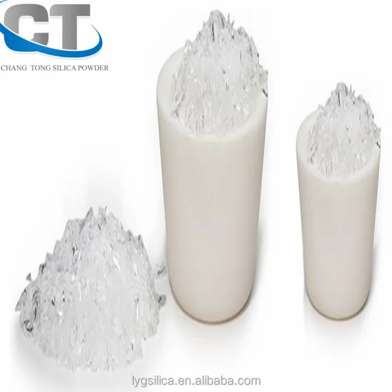 White High Purity Silica Sand Fused Quartz For Epoxy Resin Ceramics Refractory