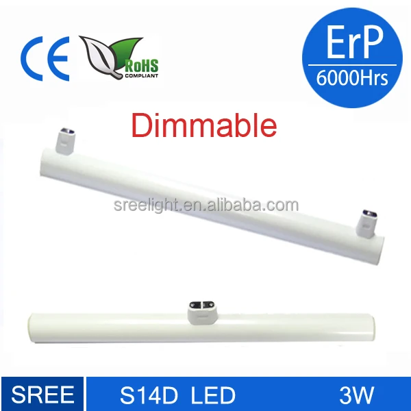 s14d base 5w led tube s14 led silvia s14d led 5w