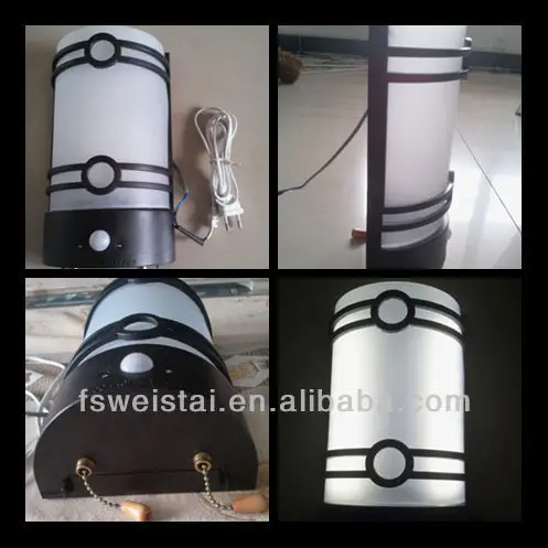 светоидоная настельная лампа и бра на