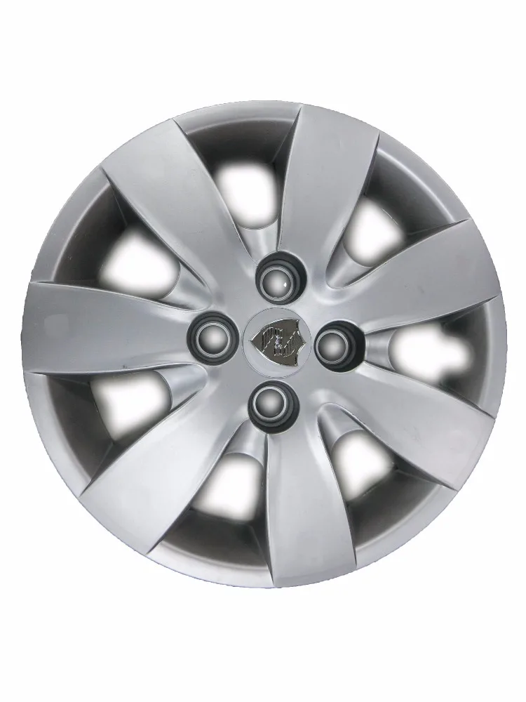 Taiwan auto parts 14' universal center cap silver ABS spare wheel cover