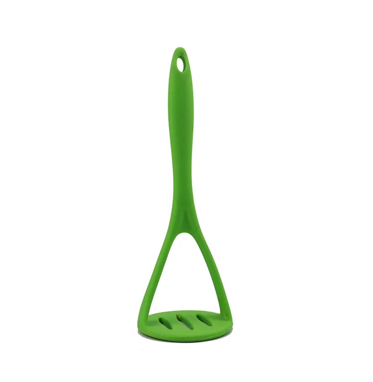 Durable silicone cooking utensils food grade silicone manual potato masher press