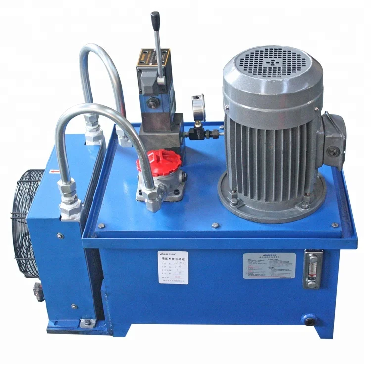 HANLDA competitive price high quality 220v hydraulic power pack with accumulator