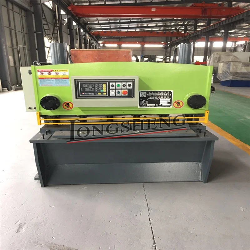 Europe standard stainless steel metal sheet iron plate manual guillotine shearing cutting machine
