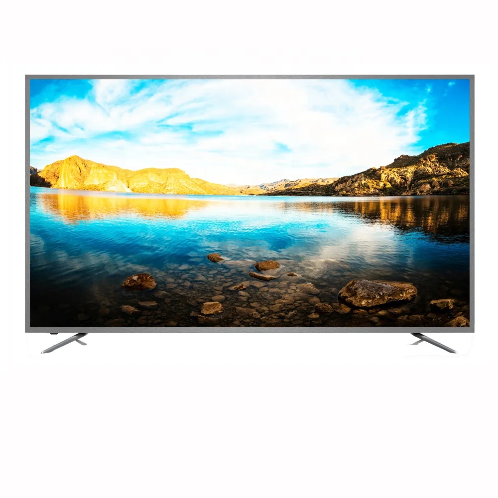  Китайская фабрика большой размер 55 75 86 дюймов светодиодный телевизор FHD UHD ЖК-телевизор