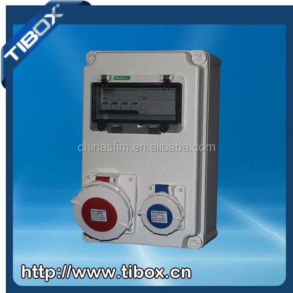 Электрическая розетка, уличные электрические коробки IP44 IP67 TIBOX