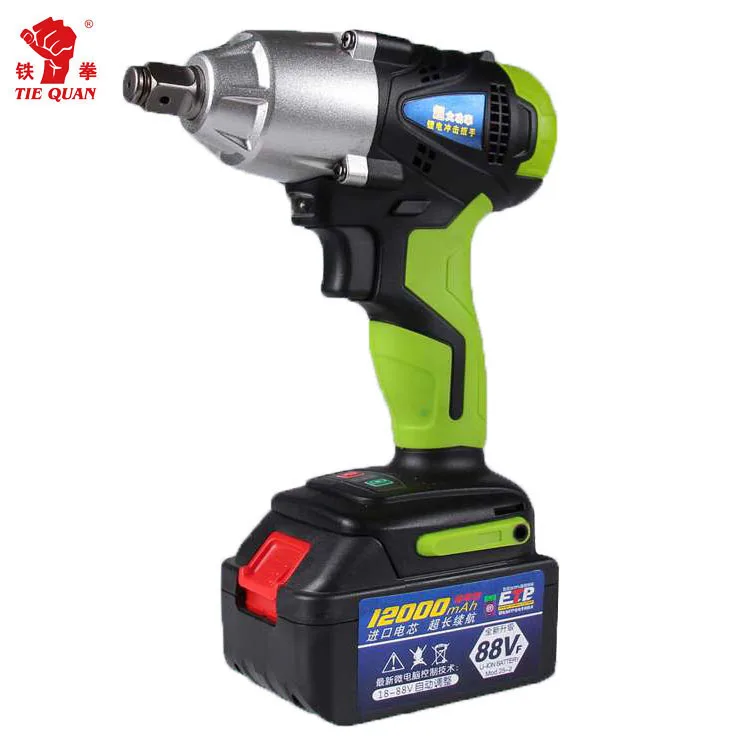 torque controlled electric cordless impact wrench