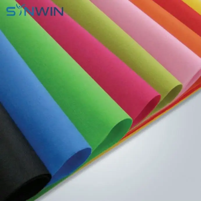 Non Woven Bags Raw Material Fabric Roll PP Spunbonded Non Woven Fabric Material non woven fabric for bag