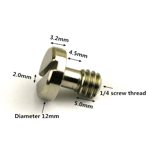 1/4 & 3/8 camera cloud platform quick mounting plate tripod fitting screw