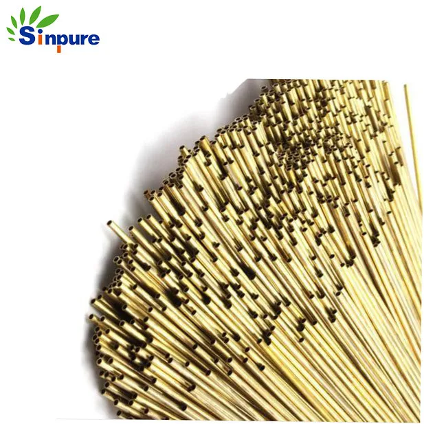 
Customized Short and Small Diameter Brass Capillary Tube Copper Capillary Tube 