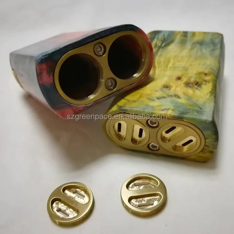 
China manufacturer Authentic Vape stabilized wood box mod parallel 18650 customize stab wood box mods 